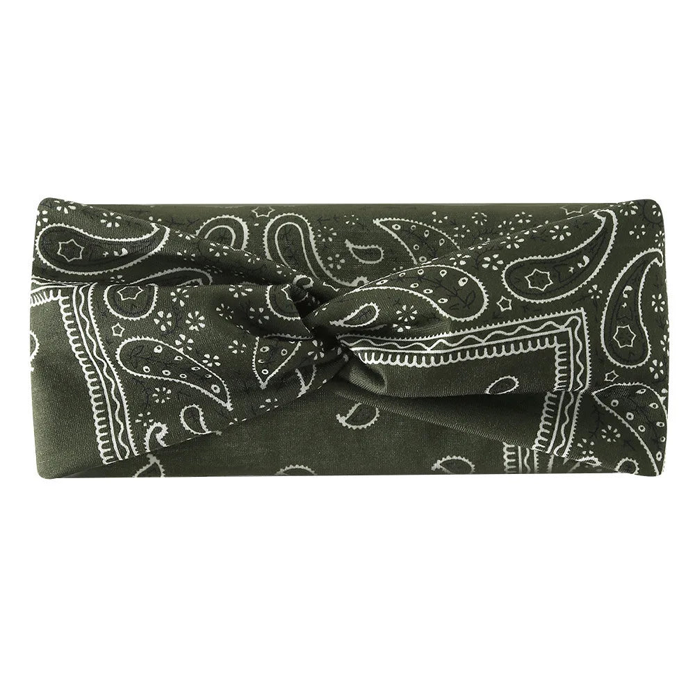 Bohemian Print Wide Headband