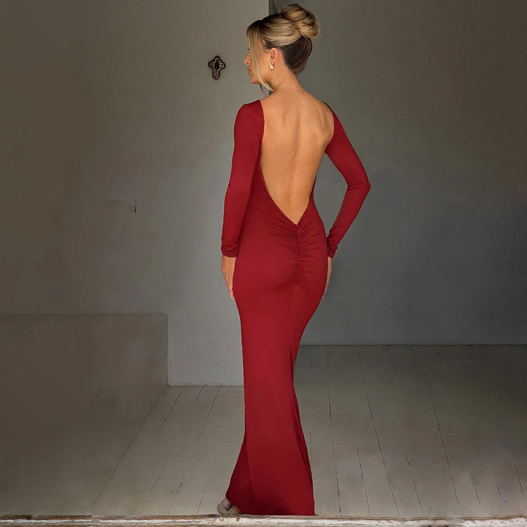 Eclipse Elegance Maxi Dress
