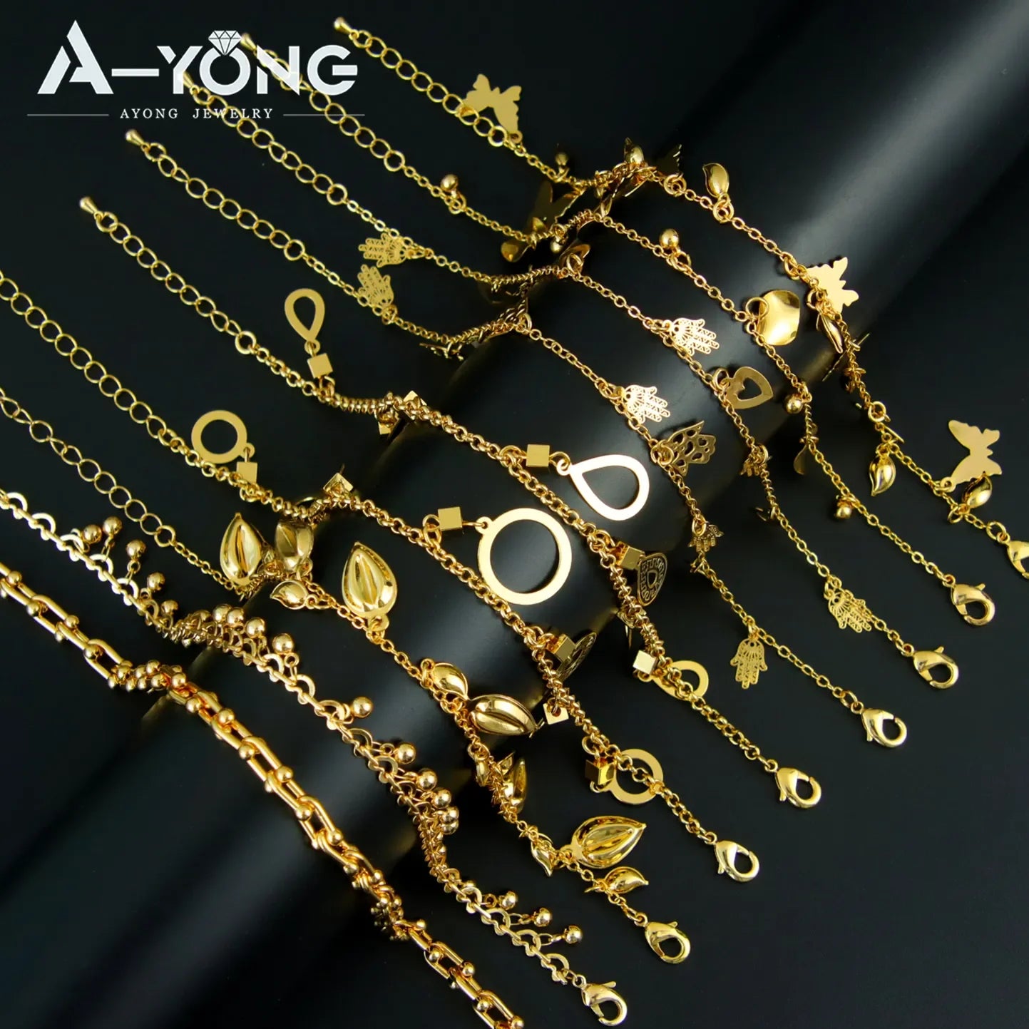 Dubai Gold Plated Ankle Bracelet