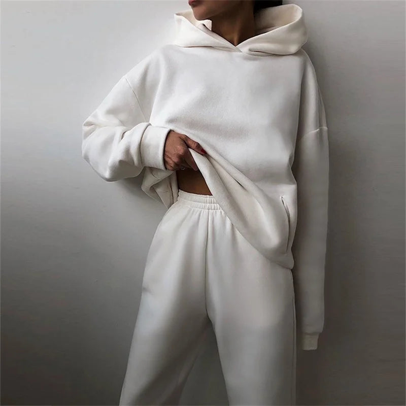 Oversized Hoodie & Jogger Pants Tracksuit Set