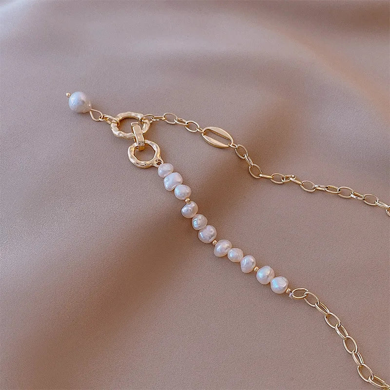 Pearl Lock Necklace