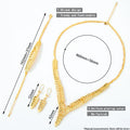 Dubai Royale Gold Jewelry Set