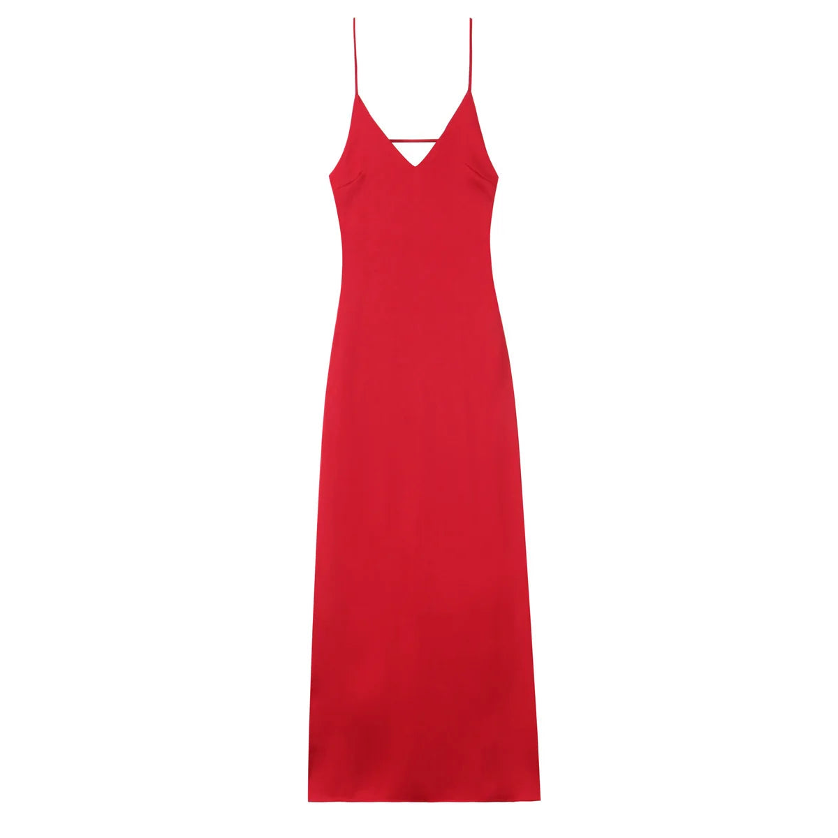 Backless Spaghetti Strap Maxi Dress
