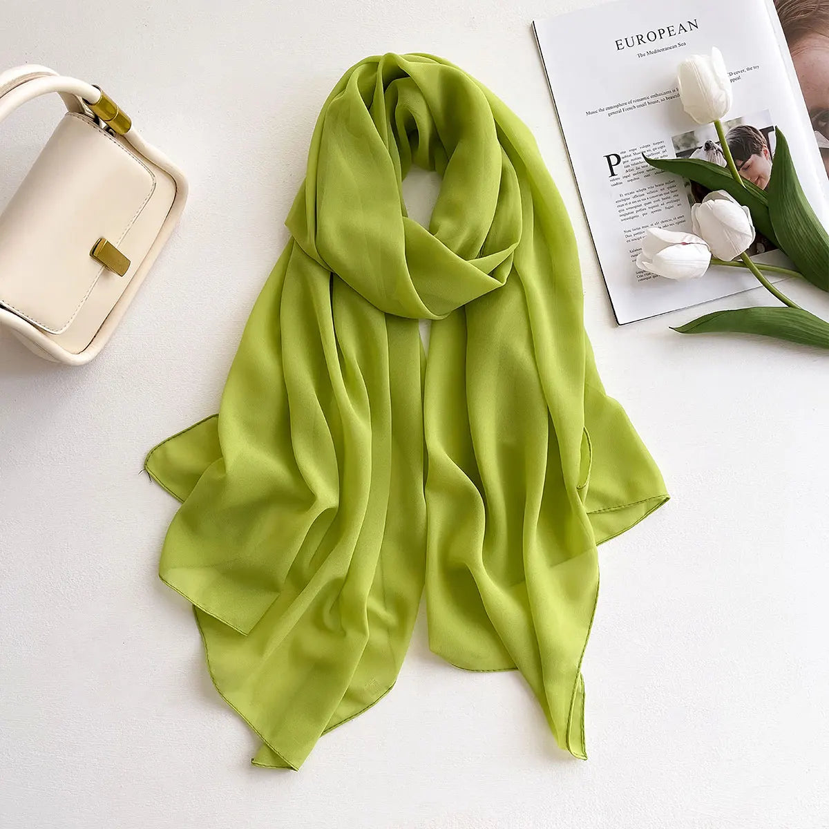 Everyday Jersey Hijab – Soft Stretch Headscarf | 70×180 cm