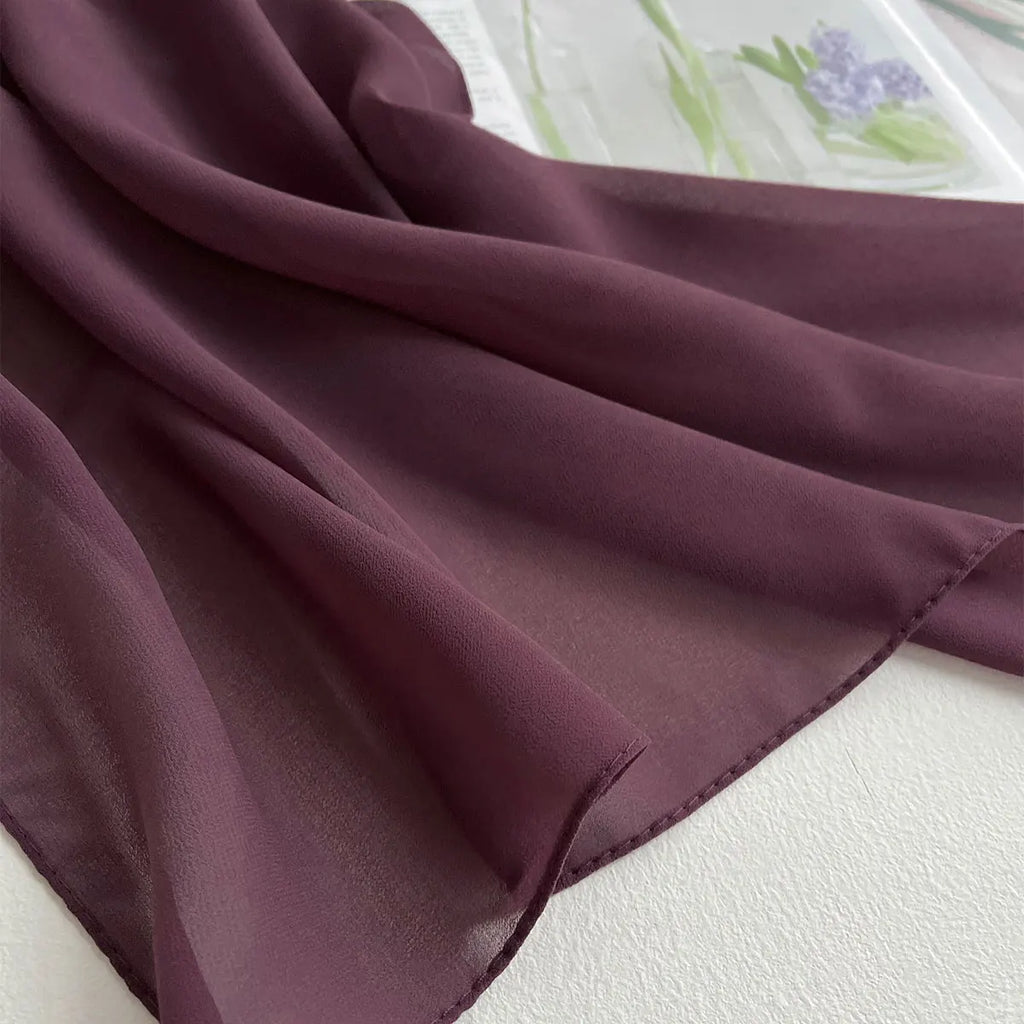 Everyday Jersey Hijab – Soft Stretch Headscarf | 70×180 cm