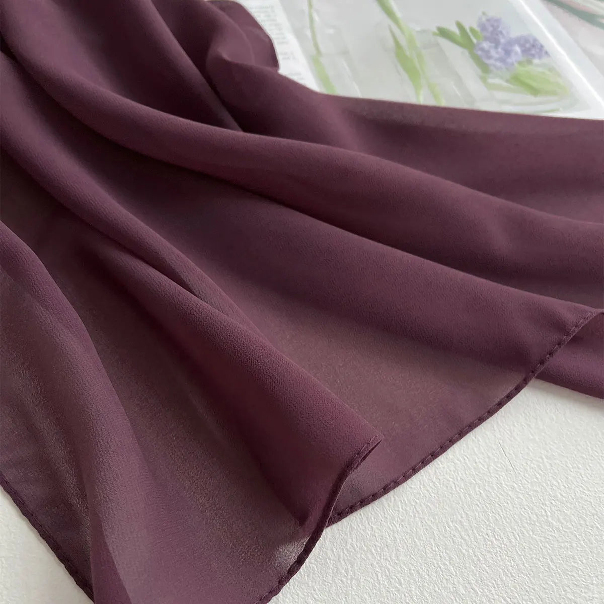 Everyday Jersey Hijab – Soft Stretch Headscarf | 70×180 cm