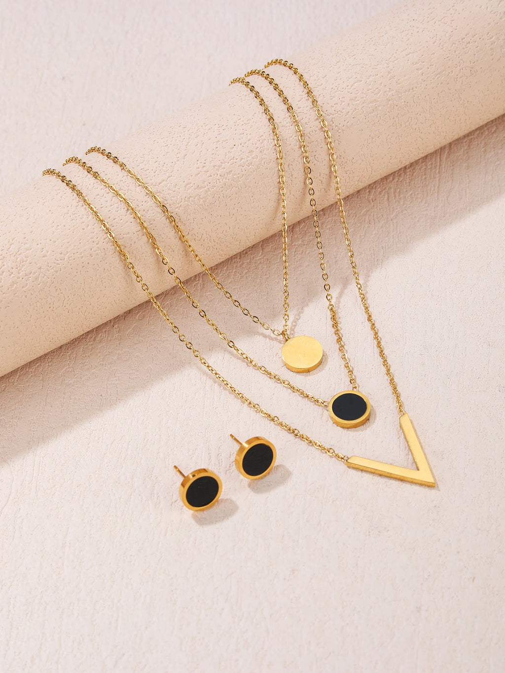 3 piece Bohemian Shell Jewelry Set
