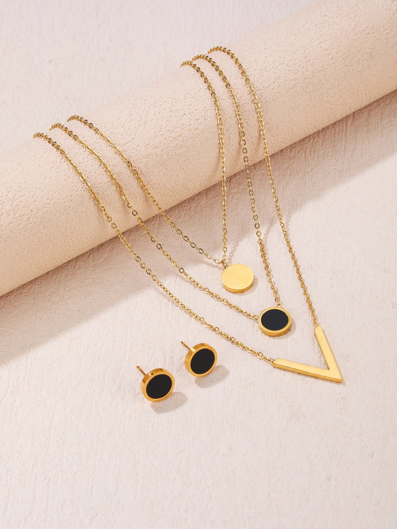 3 piece Bohemian Shell Jewelry Set