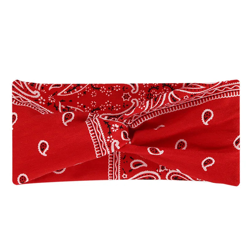 Bohemian Print Wide Headband