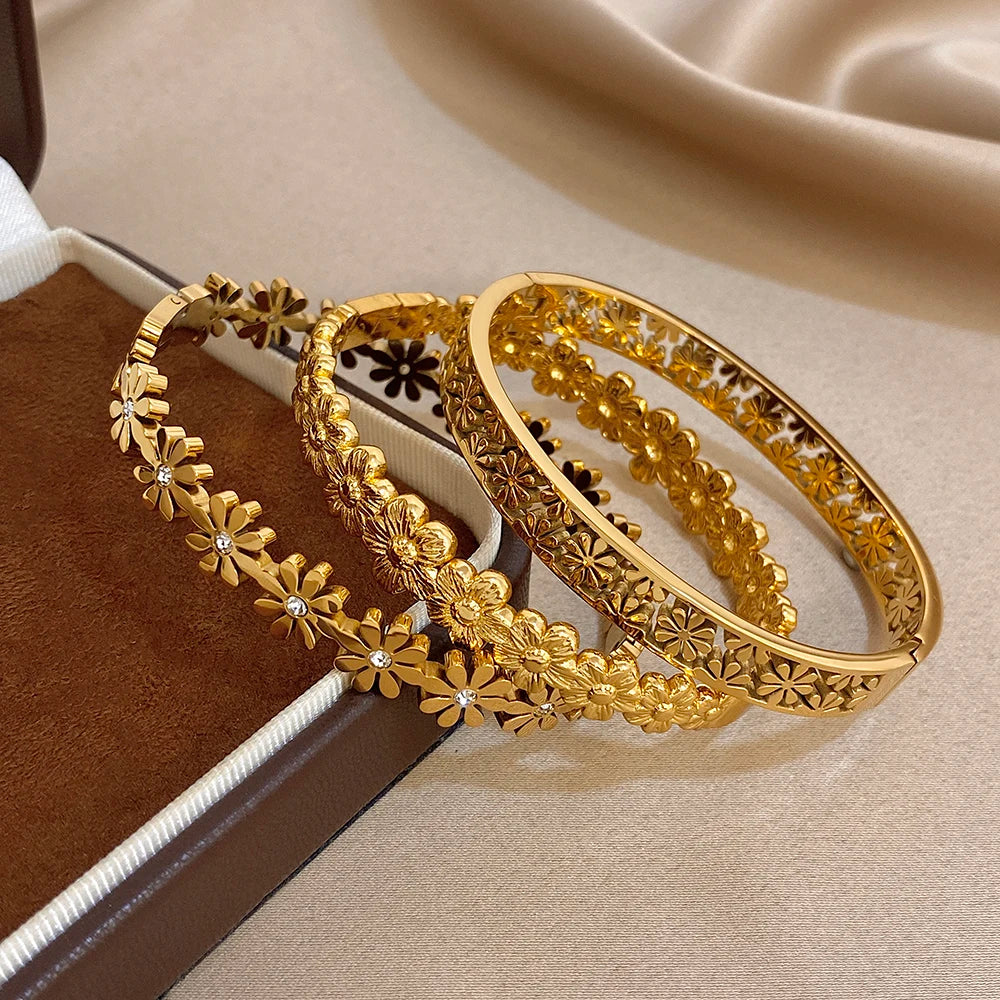 Luxe Heart Cuff Bracelet
