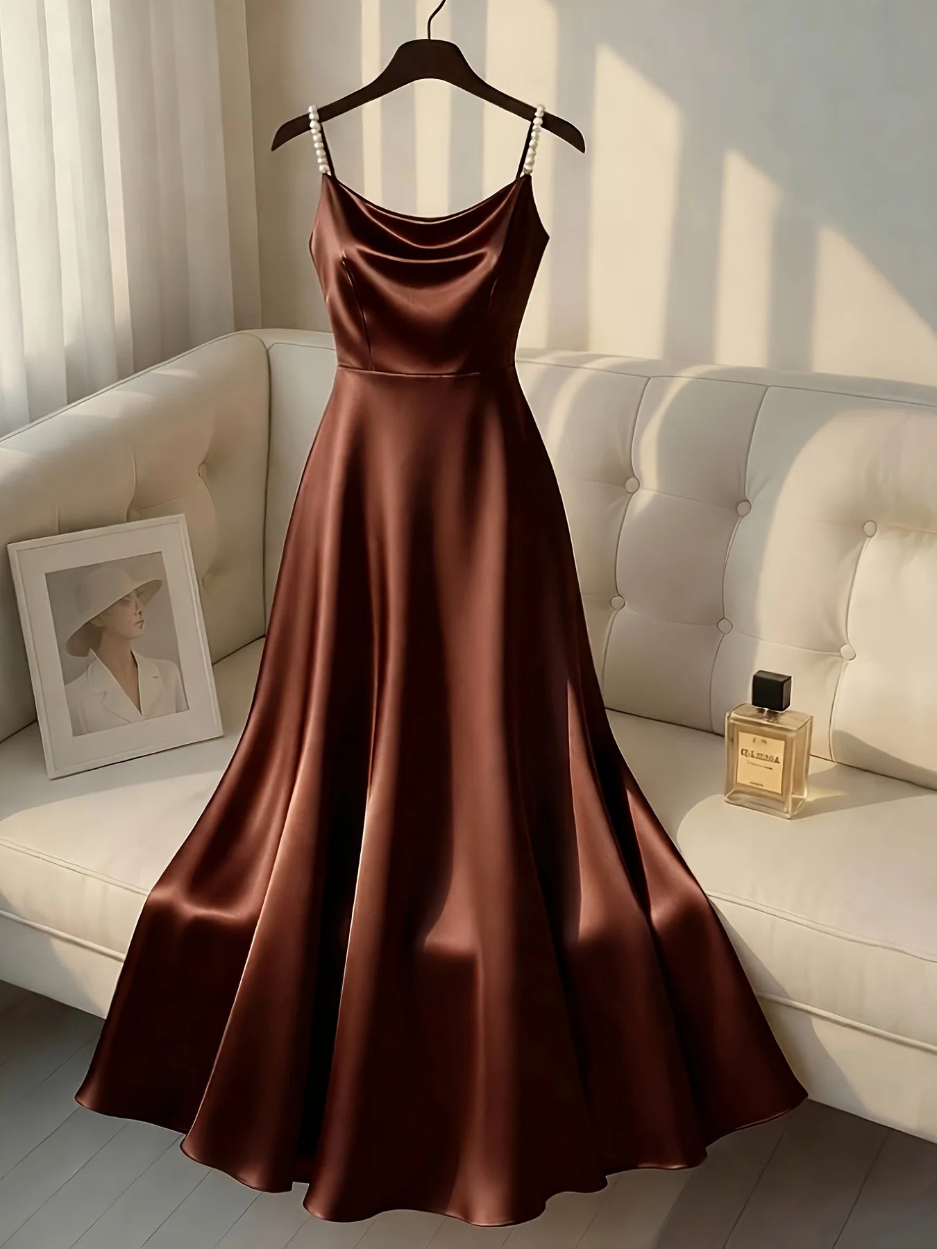 Pearl Grace Backless Dress