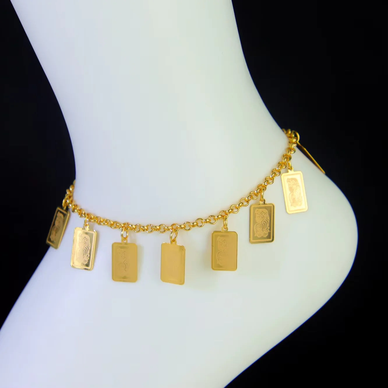 Dubai Gold Plated Ankle Bracelet