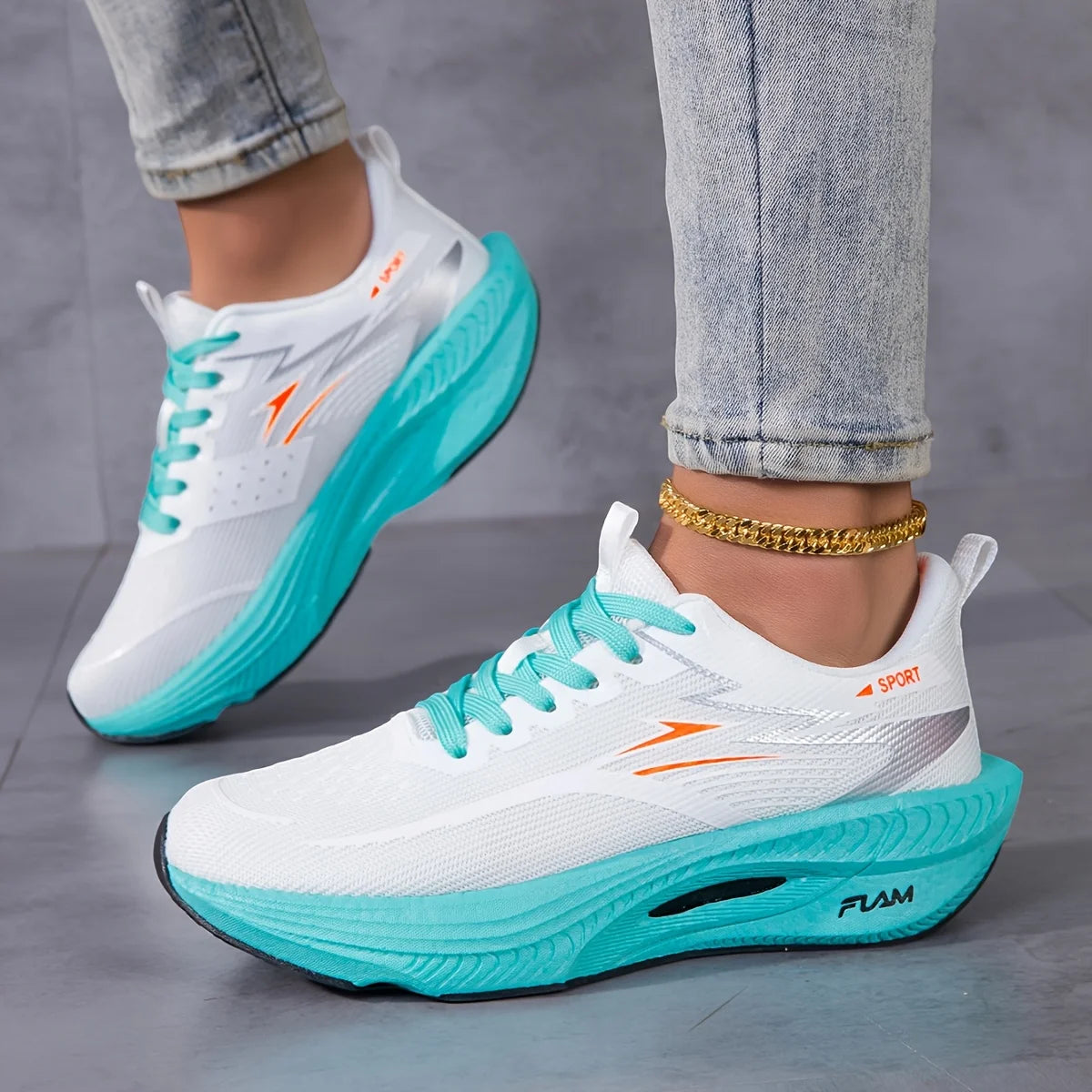 Women Sneakers Shoes Breathable Lightweight Running Shoes Non Slip Wear Resistant Comfortable Women's Walking Shoes