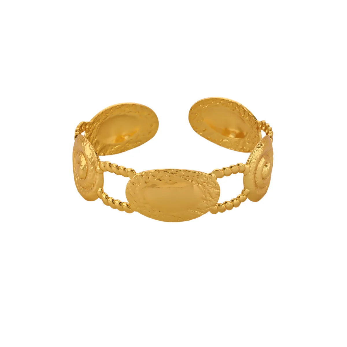 Geometric Bullet Stainless Steel Bangle