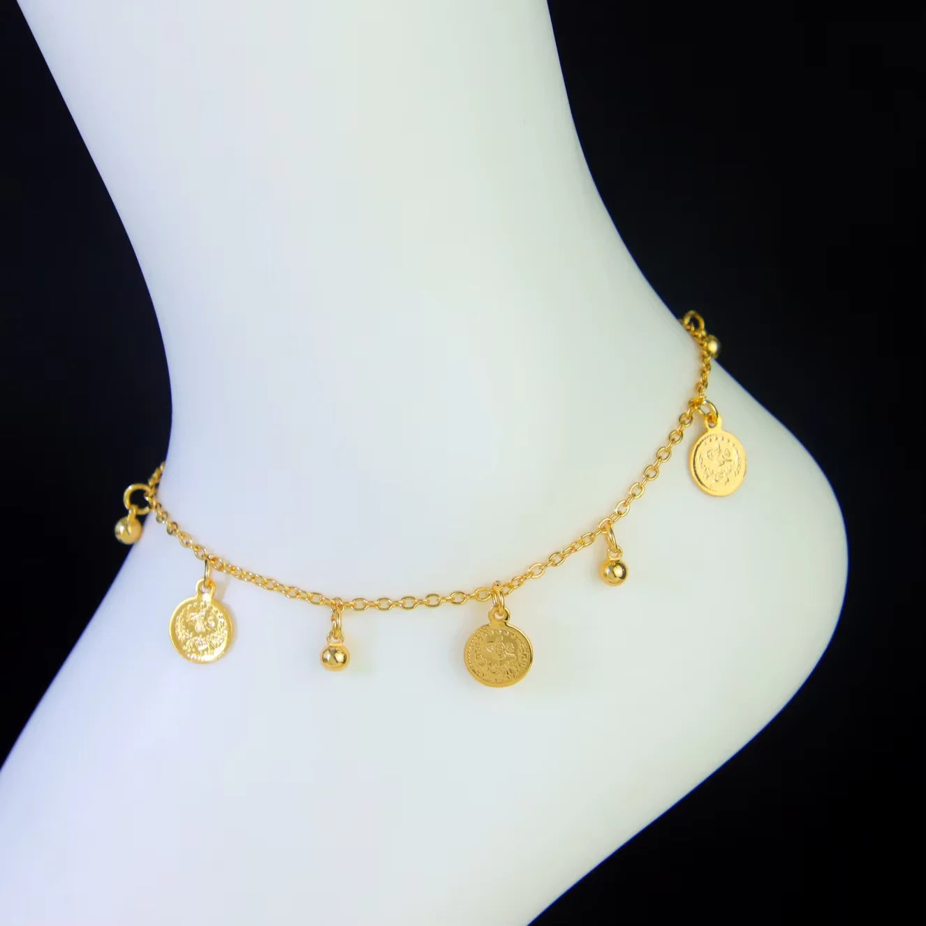 Dubai Gold Plated Ankle Bracelet