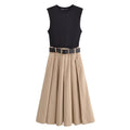 Bella Pleated Midi Dress