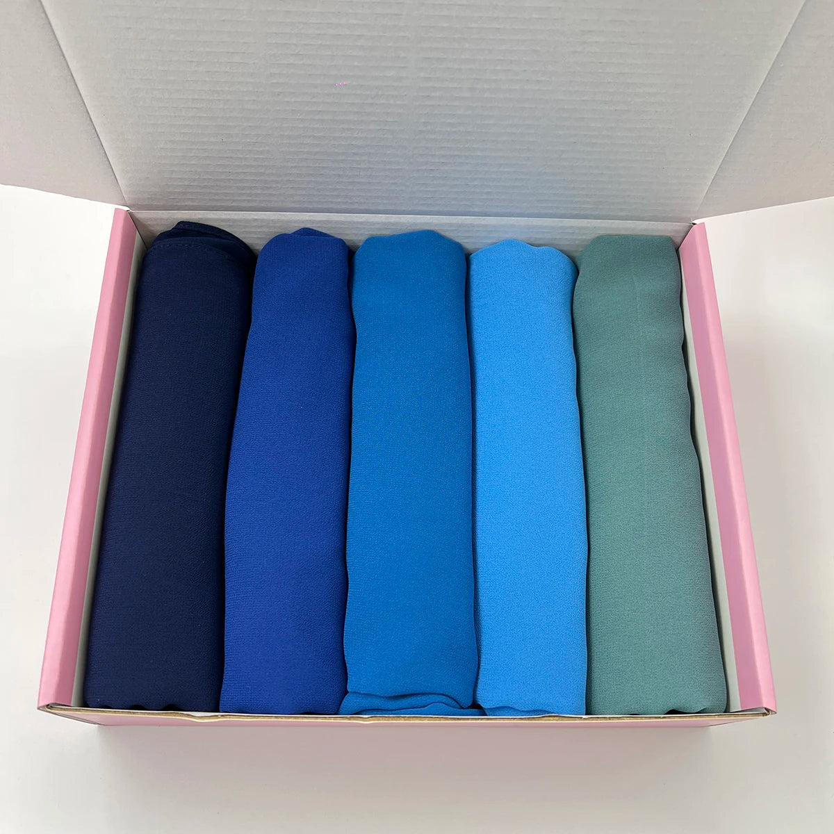 Bubble Chiffon Hijab – Elegant Lightweight Scarf | 86 Colors