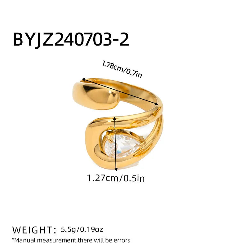 Eternal Glow Zircon Ring