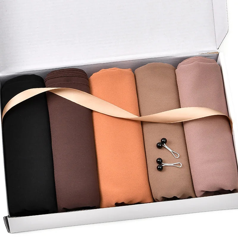 Classic Chiffon Hijab – Elegant Lightweight Headscarf