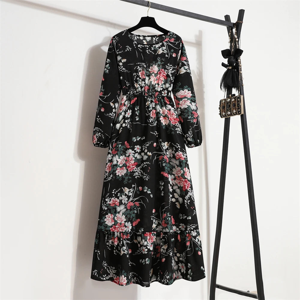 Boho Bloom Maxi Dress