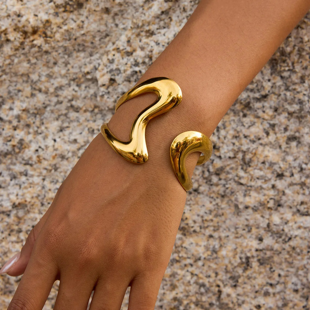 Minimal Luxe Cuff Bracelet