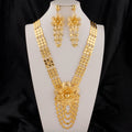 Golden Blossom Necklace Set