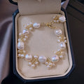 Baroque Pearl Gold Bracelet