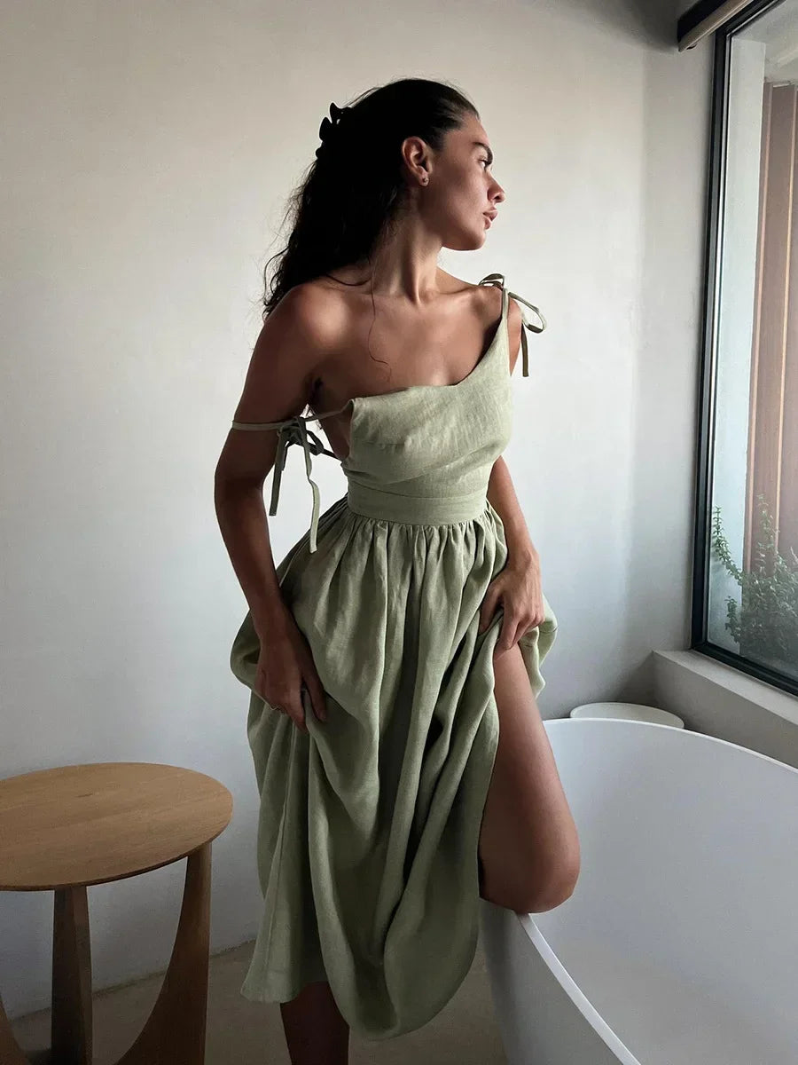 Coastal Cotton Dress