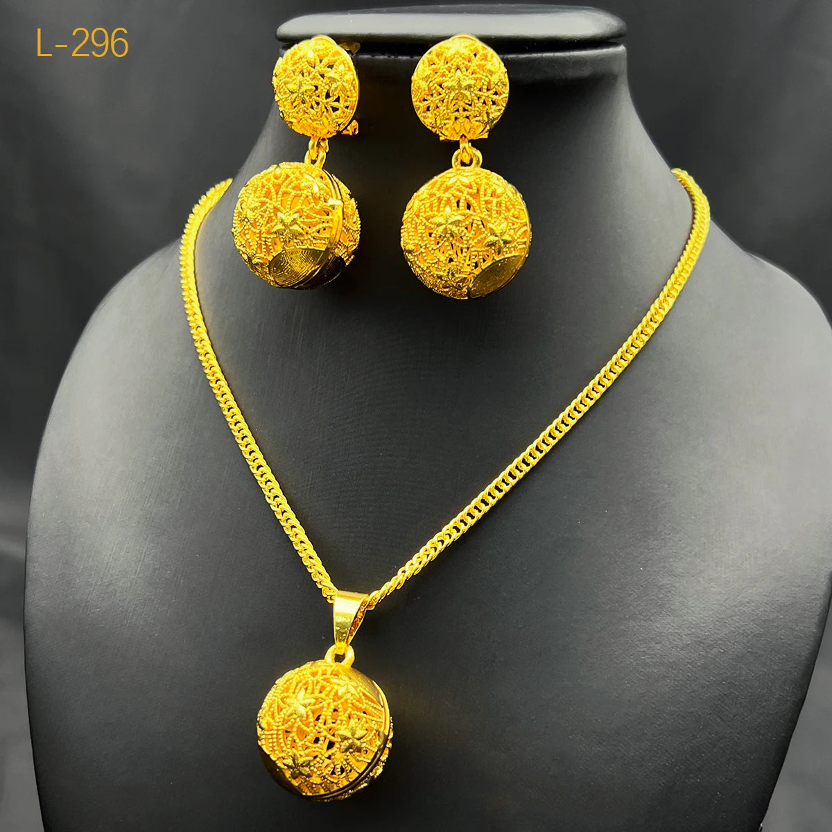 Dubai Blossom Bridal Jewelry Set