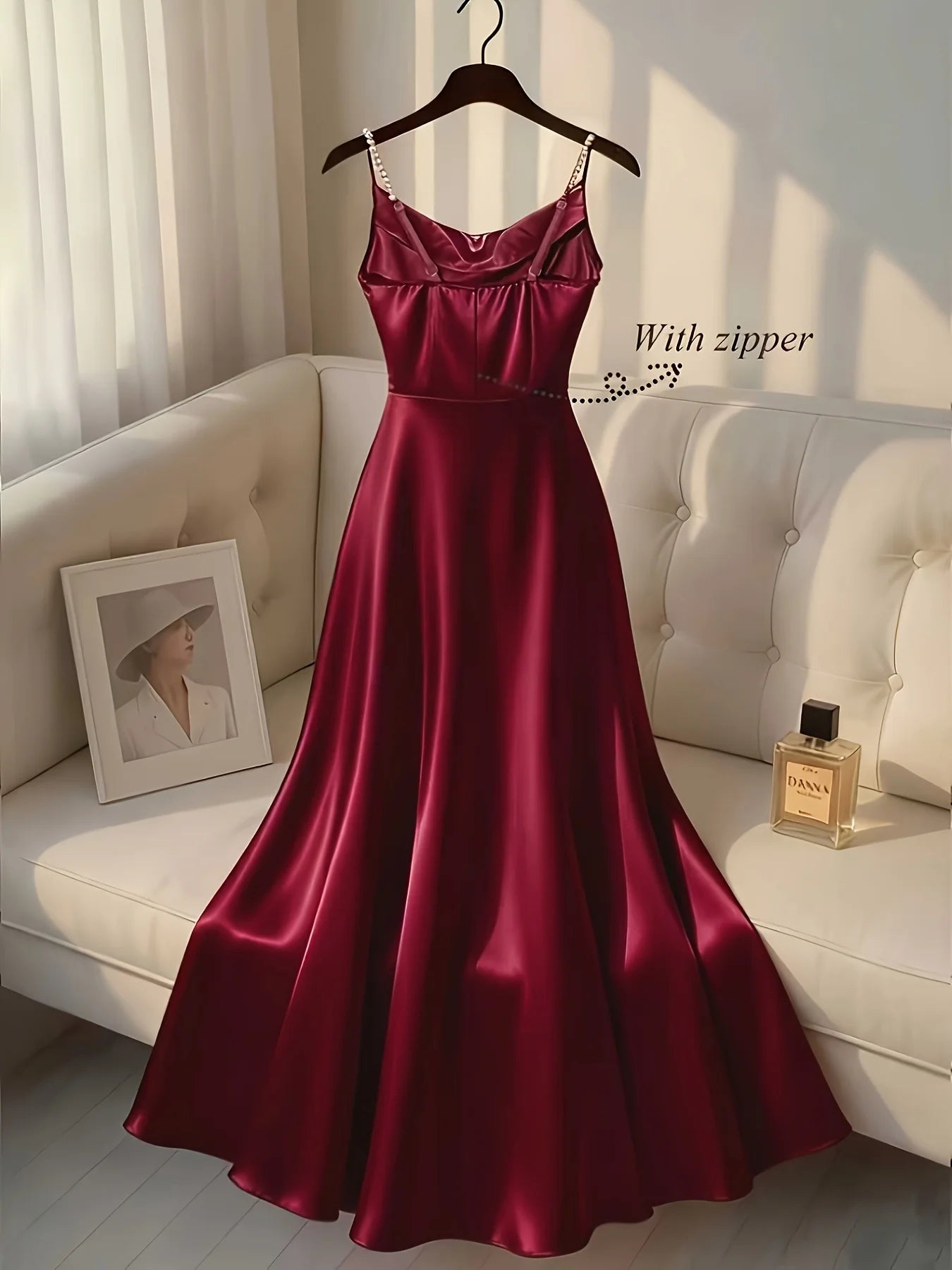 Pearl Grace Backless Dress