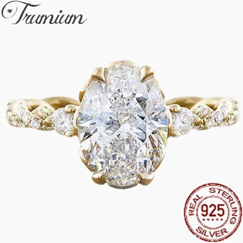 925 Silver Oval Gems Twisted Rope Ring