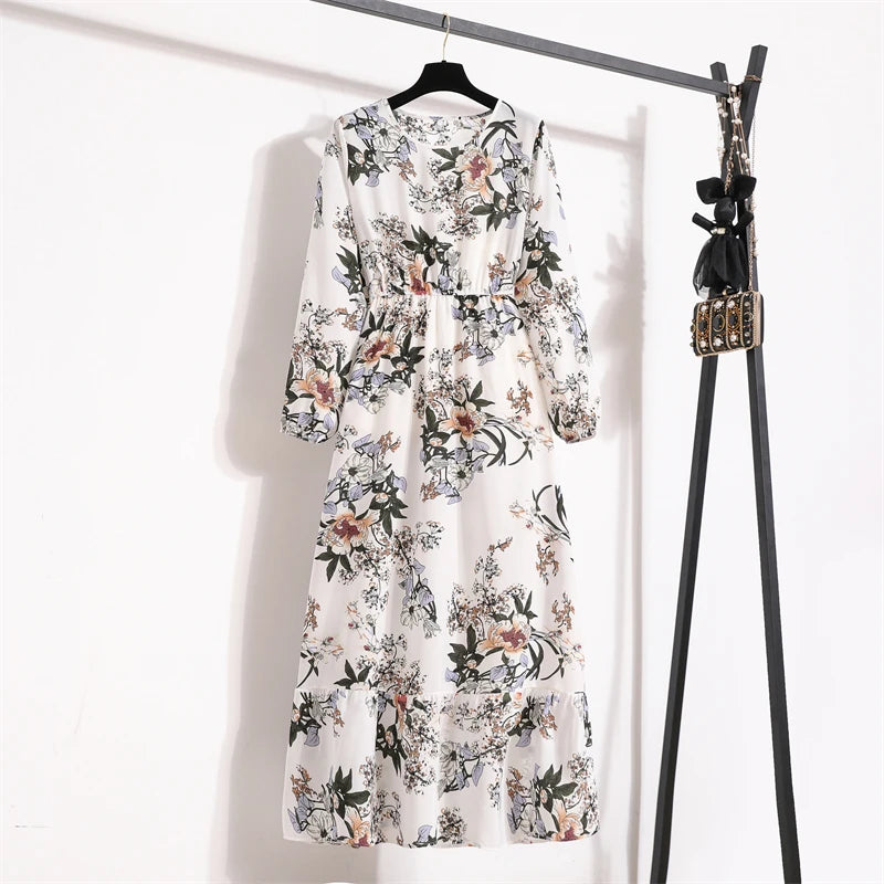 Boho Bloom Maxi Dress