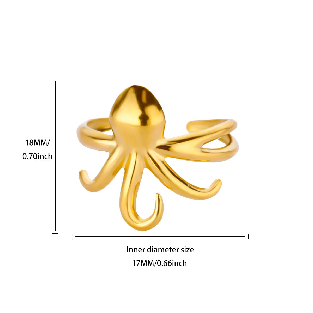 Golden Cross Zircon Ring