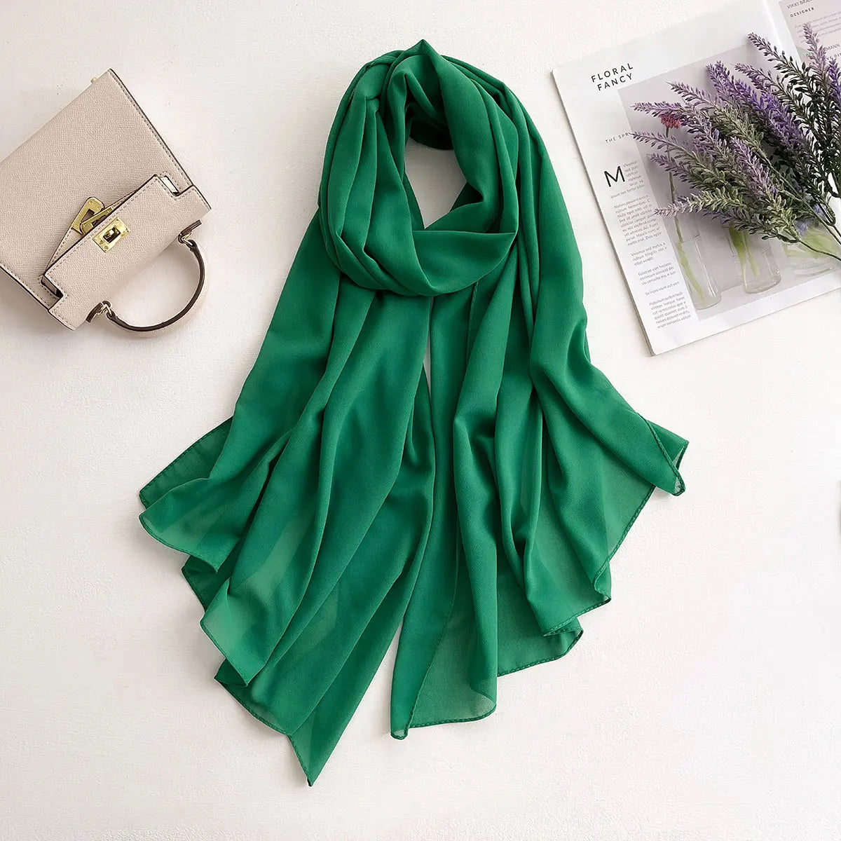 Everyday Jersey Hijab – Soft Stretch Headscarf | 70×180 cm