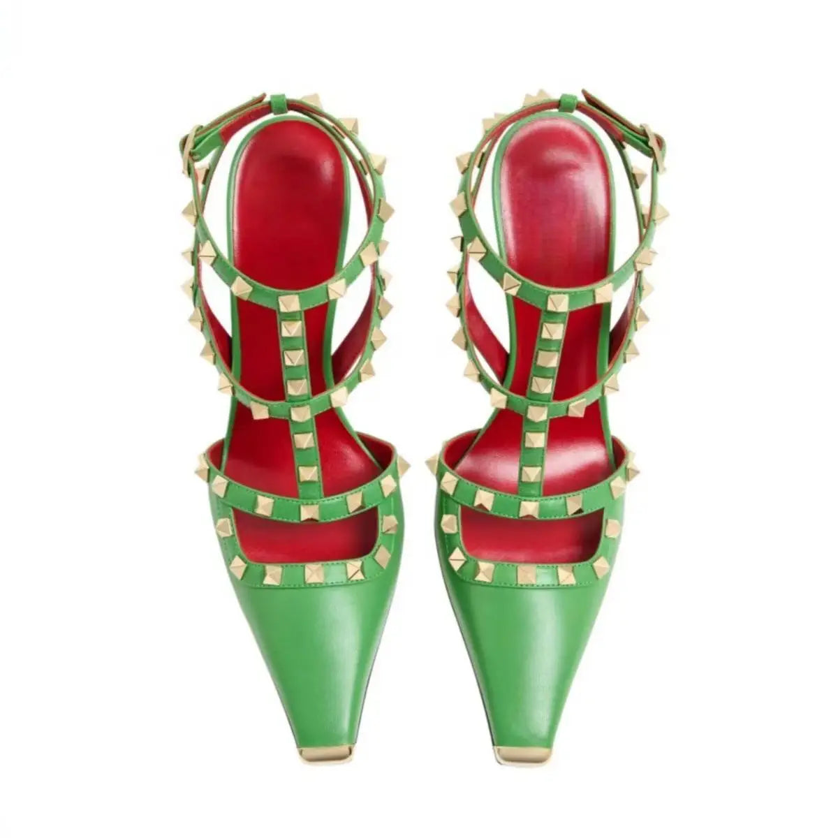 Chic Rivet Strap Sandals