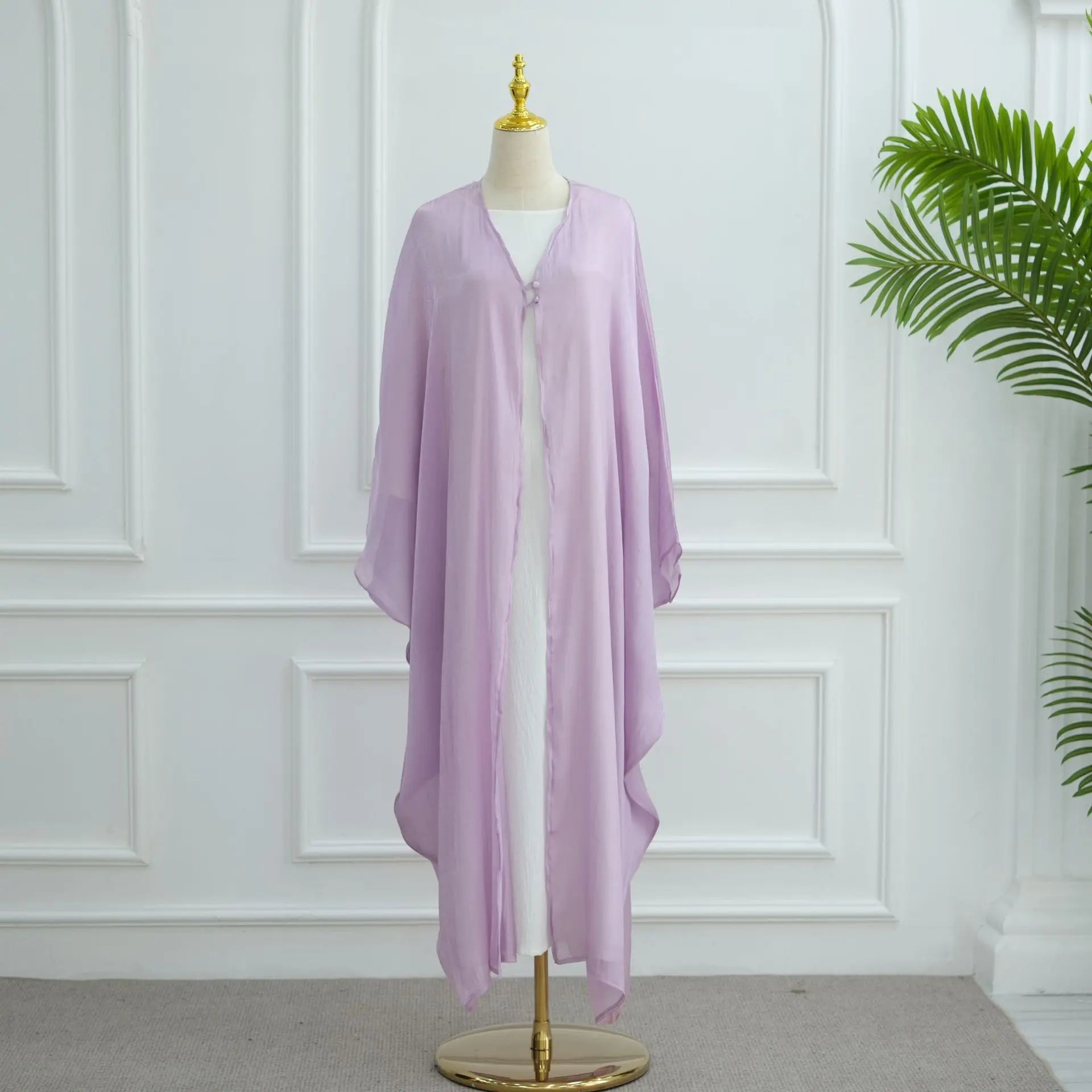 Open Cardigan Abaya Kaftan Robe