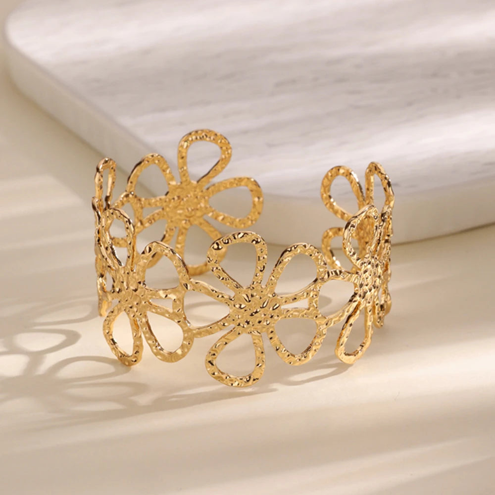 Golden Rebel Cuff Bracelet