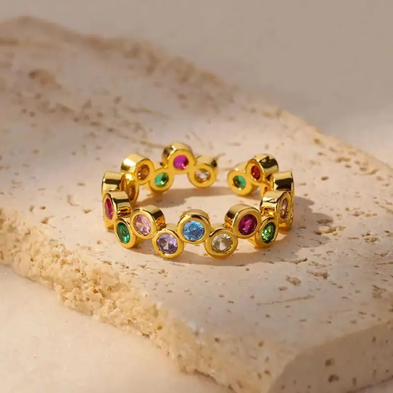 Classic Glow Zircon Ring