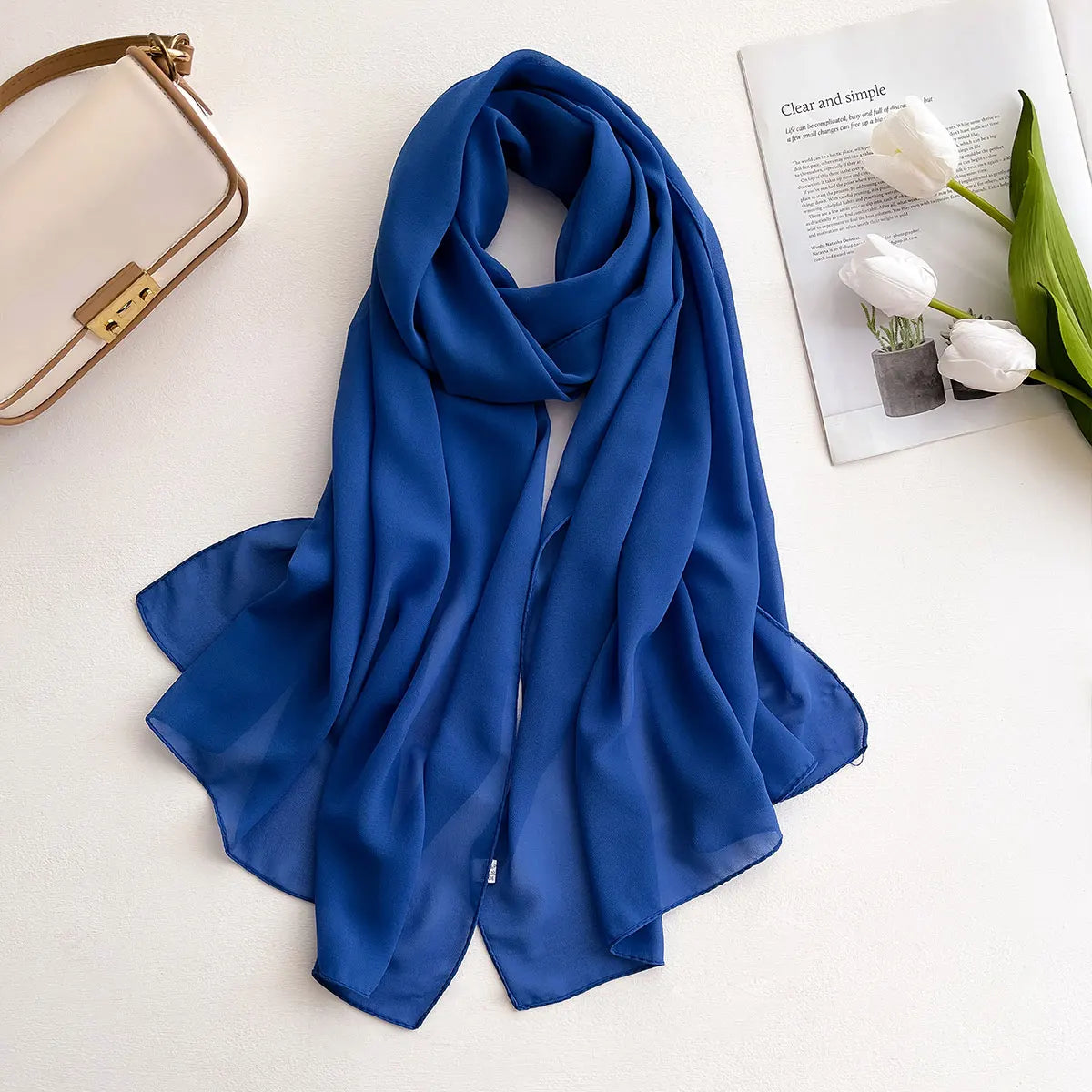 Everyday Jersey Hijab – Soft Stretch Headscarf | 70×180 cm
