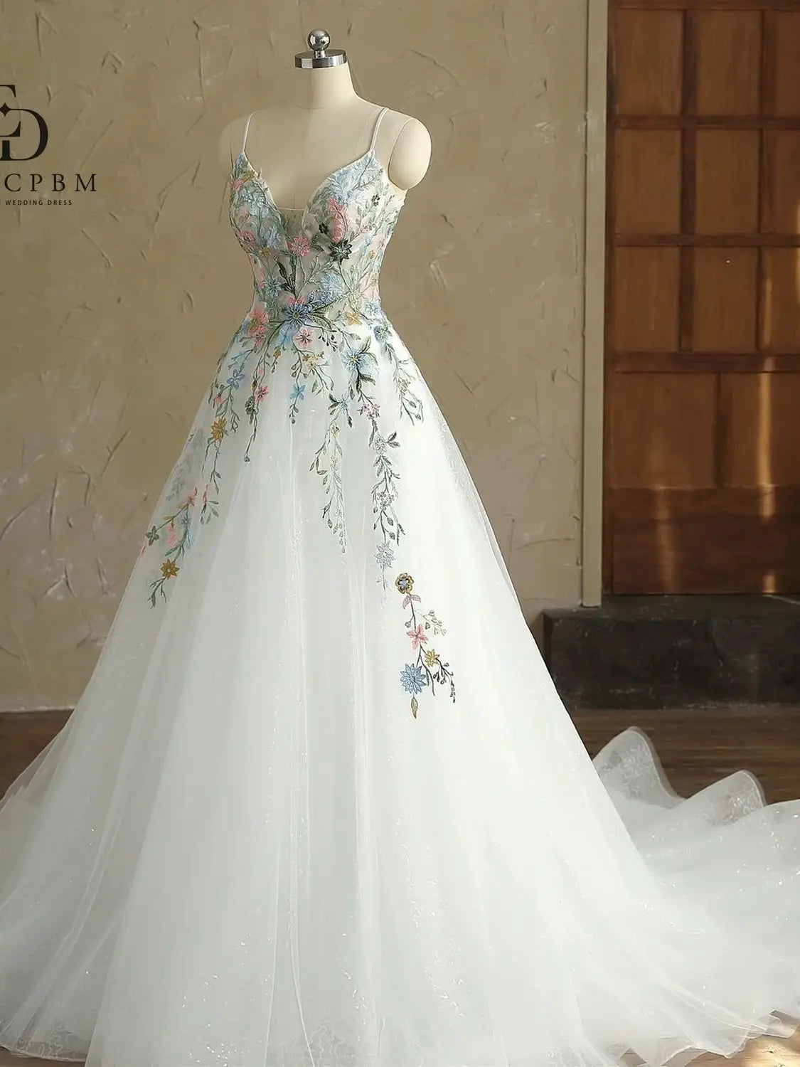 Ethereal Romance Evening Gown