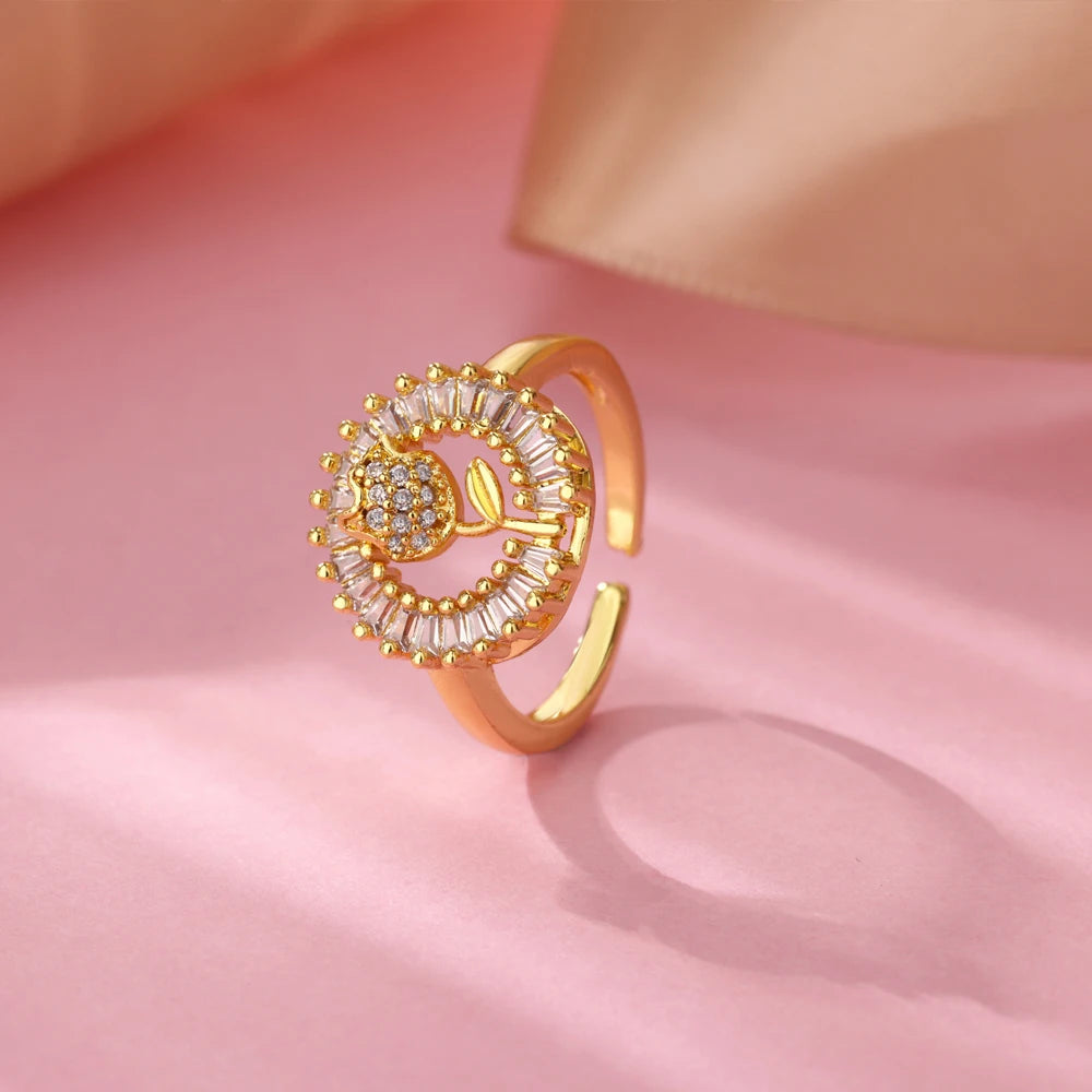 Aurora Zircon Ring