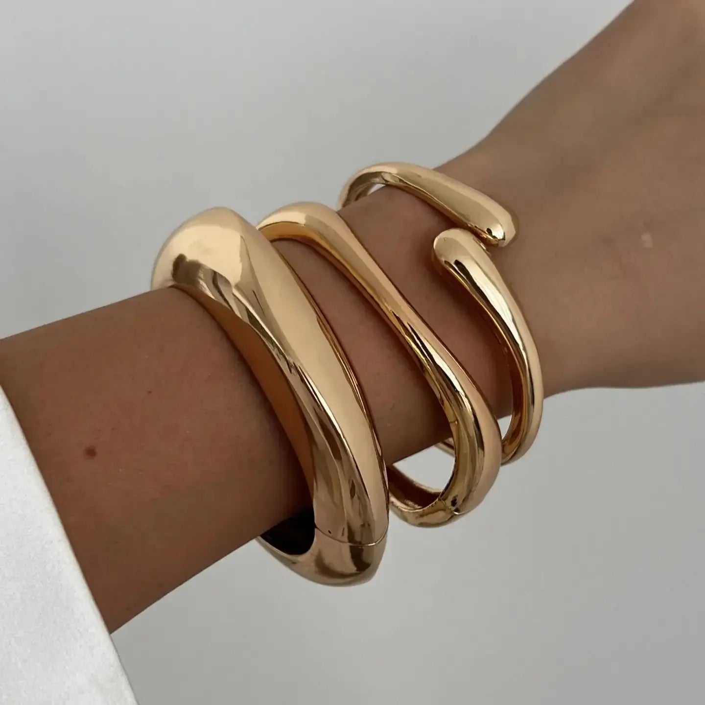 Golden Edge Cuff Bracelet