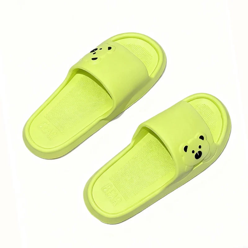 Cartoon Bear EVA Indoor Slide Slippers