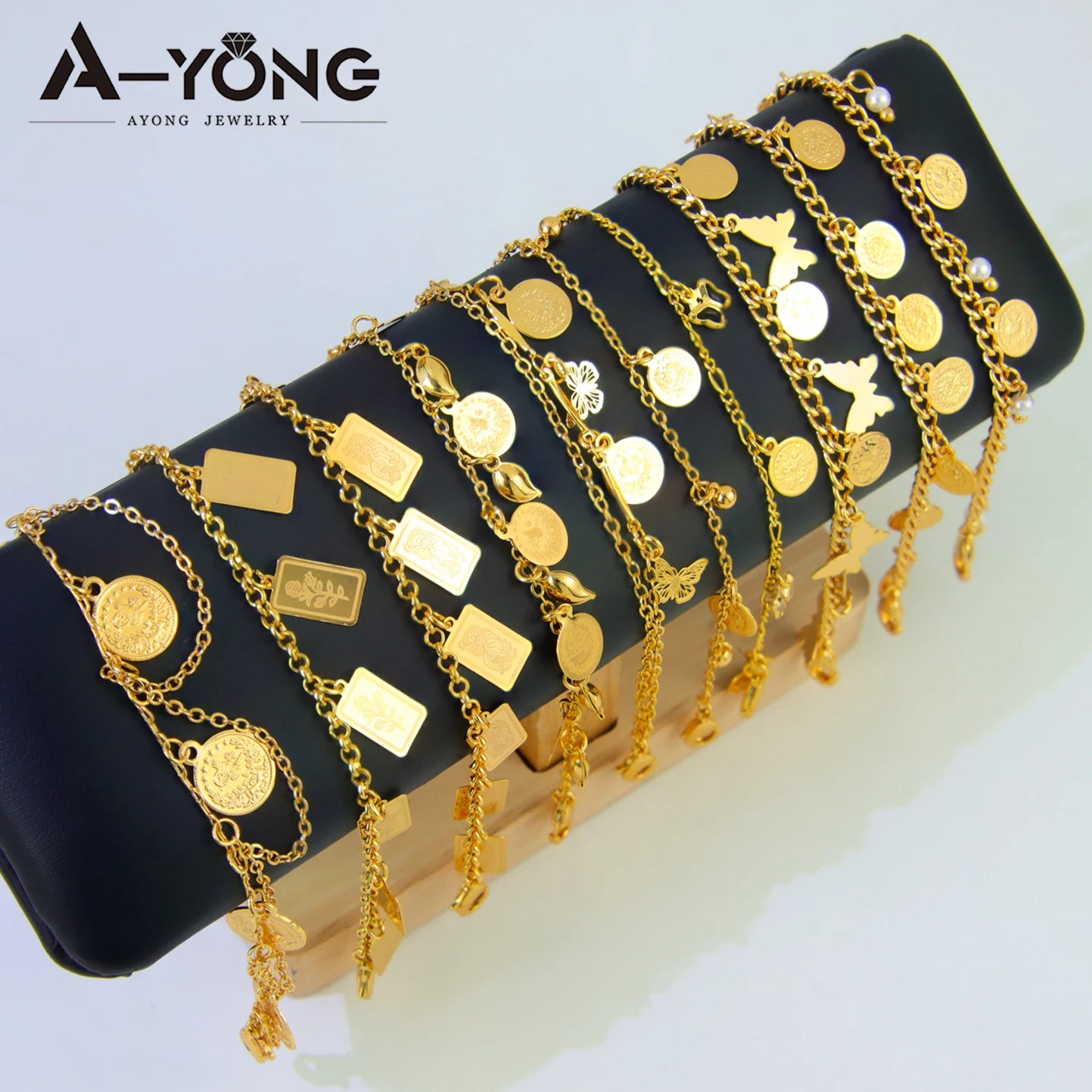 Dubai Gold Plated Ankle Bracelet
