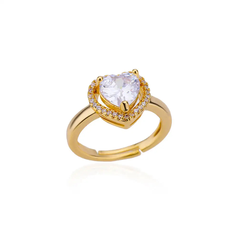 Classic Glow Zircon Ring