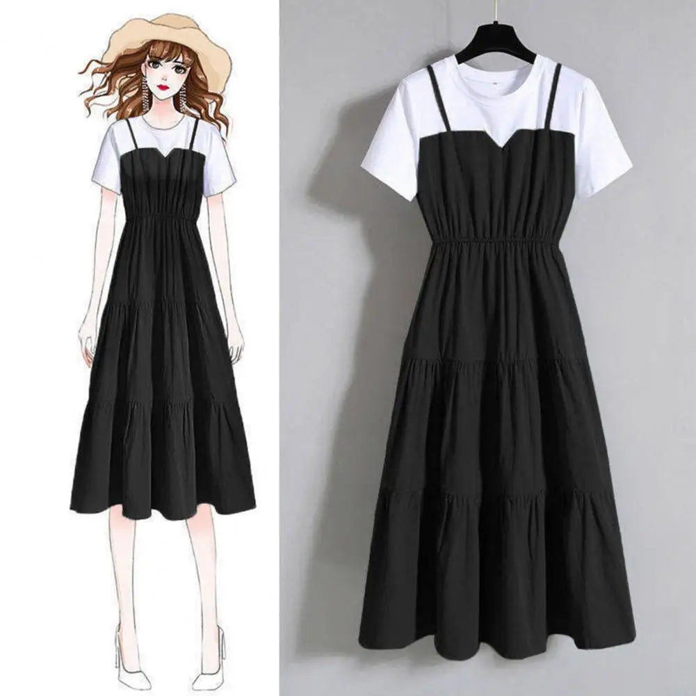 Chic Layered Mini Dress