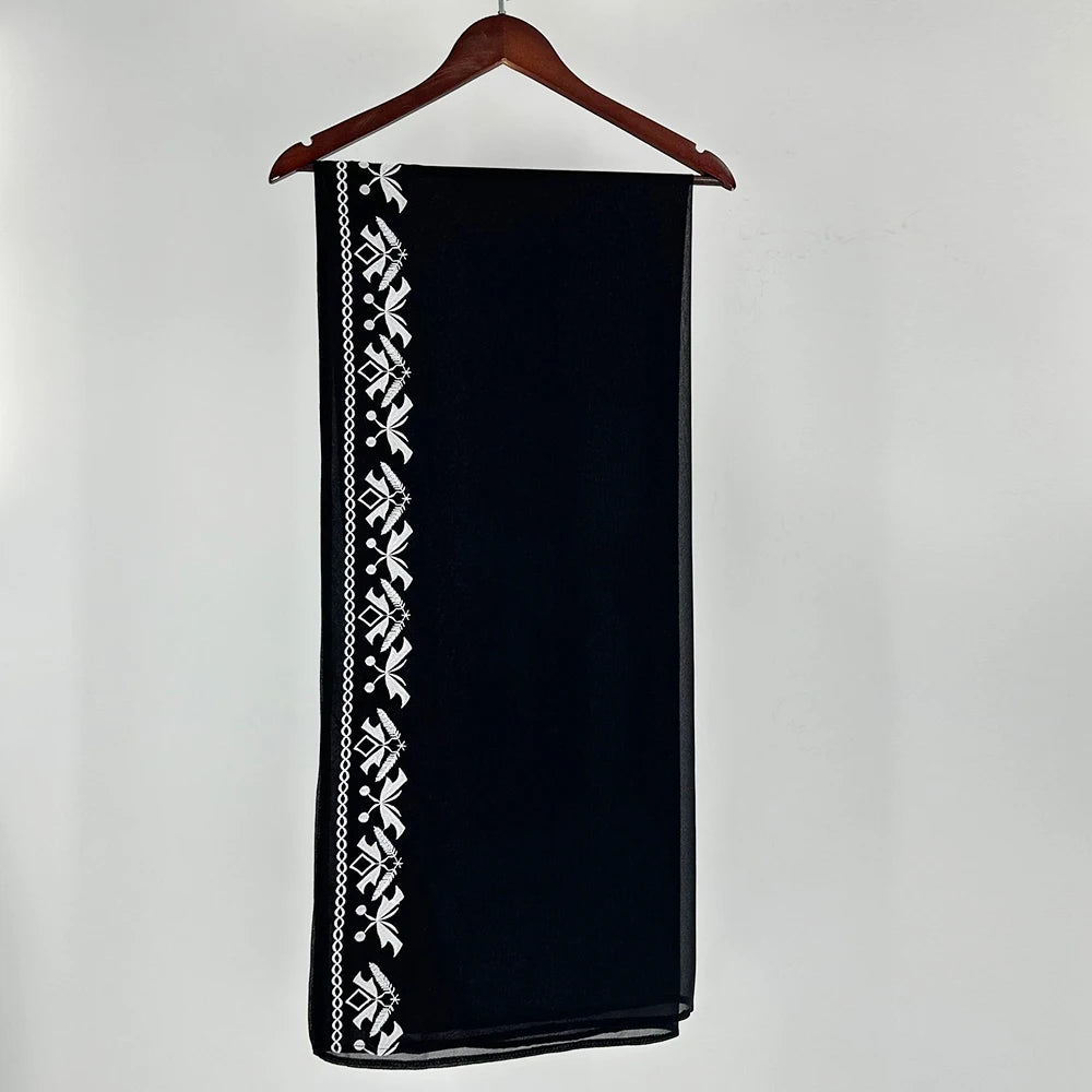 Embroidered Kimono Coat Abaya Caftan