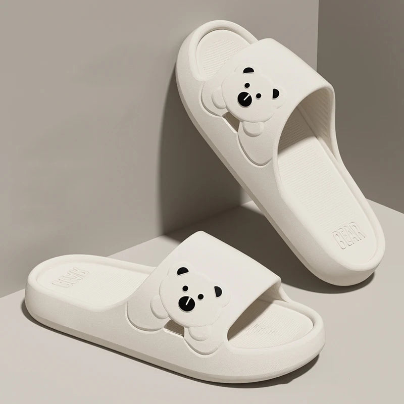 Cartoon Bear EVA Indoor Slide Slippers