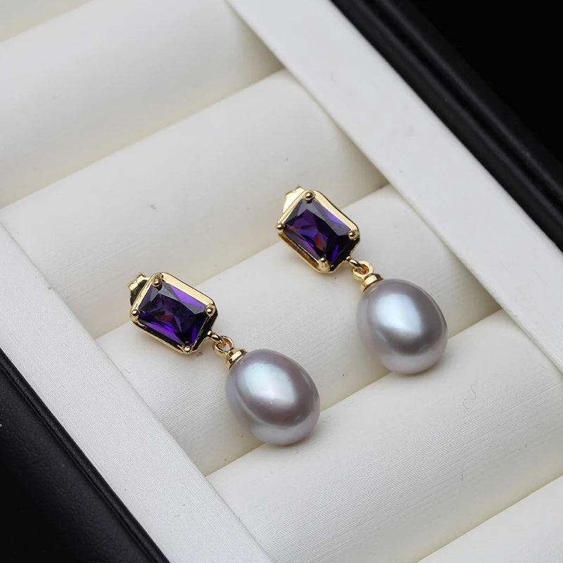 Freshwater Pearl Dangle Earrings