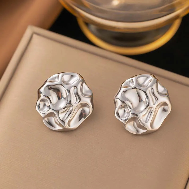 Luxe Shine Stud Earrings